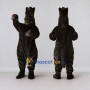 Custom Dark Brown Horse Mascot Costume Adult Full Body Suit for Farm Events