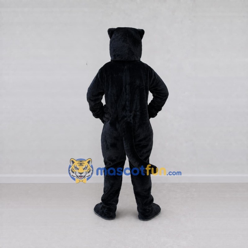 Custom Black Panther Mascot Costume Adult Full Body Suit for Sports Events Custom Black Panther Mascot Costume Adult Full Body Suit for Sports Events