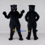 Custom Black Panther Mascot Costume Adult Full Body Suit for Sports Events