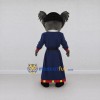 Custom Gray Blue and Red Koala in Robe Mascot Costume Adult Full Body Suit for Cultural Events Custom Gray Blue and Red Koala in Robe Mascot Costume Adult Full Body Suit for Cultural Events
