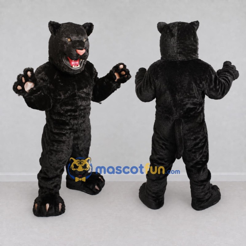 Custom Black Roaring Bear Mascot Costume Adult Full Body Suit for Sports Events Custom Black Roaring Bear Mascot Costume Adult Full Body Suit for Sports Events