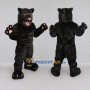 Custom Black Roaring Bear Mascot Costume Adult Full Body Suit for Sports Events