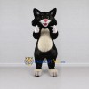 Custom Black and Cream Cat Mascot Costume Adult Full Body Suit for Pet Events