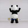 Custom Black and White Panda Mascot Costume Adult Full Body Suit for Wildlife Events Custom Black and White Panda Mascot Costume Adult Full Body Suit for Wildlife Events