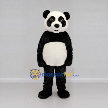 Custom Black and White Panda Mascot Costume Adult Full Body Suit for Children's Events Custom Black and White Panda Mascot Costume Adult Full Body Suit for Children's Events