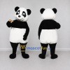 Custom Black and White Panda Mascot Costume Adult Full Body Suit for Children's Events Custom Black and White Panda Mascot Costume Adult Full Body Suit for Children's Events