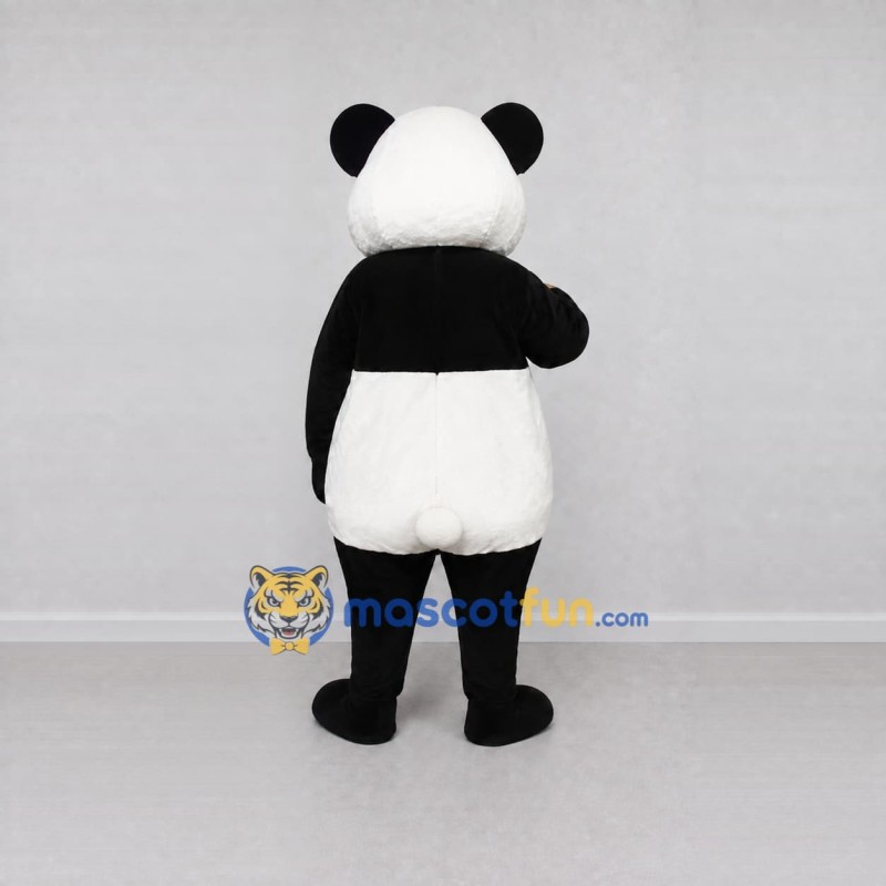 Custom Black and White Panda Mascot Costume Adult Full Body Suit for Children's Events Custom Black and White Panda Mascot Costume Adult Full Body Suit for Children's Events