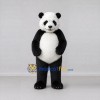 Custom Black and White Panda Mascot Costume Adult Full Body Suit for Wildlife Events Custom Black and White Panda Mascot Costume Adult Full Body Suit for Wildlife Events