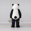 Custom Black and White Panda Mascot Costume Adult Full Body Suit for Wildlife Events Custom Black and White Panda Mascot Costume Adult Full Body Suit for Wildlife Events