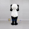 Custom Black White and Pink Panda Mascot Costume Adult Full Body Suit for Children's Events Custom Black White and Pink Panda Mascot Costume Adult Full Body Suit for Children's Events