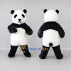 Custom Black and White Panda Mascot Costume Adult Full Body Suit for Wildlife Events Custom Black and White Panda Mascot Costume Adult Full Body Suit for Wildlife Events