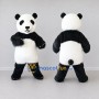 Custom Black and White Panda Mascot Costume Adult Full Body Suit for Wildlife Events