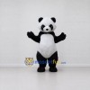 Custom Black and White Panda Mascot Costume Adult Full Body Suit for Children's Events Custom Black and White Panda Mascot Costume Adult Full Body Suit for Children's Events