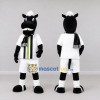 Custom Black and White Horse in Sportswear Mascot Costume Adult Full Body Suit for Sports Events Custom Black and White Horse in Sportswear Mascot Costume Adult Full Body Suit for Sports Events