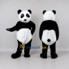 Custom Black and White Panda Mascot Costume Adult Full Body Suit for Children's Events Custom Black and White Panda Mascot Costume Adult Full Body Suit for Children's Events