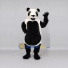 Custom Black and White Panda Mascot Costume Adult Full Body Suit for Children's Events
