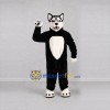 Custom Black and White Husky Dog Mascot Costume Adult Full Body Suit for Pet Events Custom Black and White Husky Dog Mascot Costume Adult Full Body Suit for Pet Events