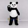 Custom Black and White Panda Mascot Costume Adult Full Body Suit for Wildlife Events Custom Black and White Panda Mascot Costume Adult Full Body Suit for Wildlife Events