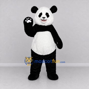 Custom Black and White Panda Mascot Costume Adult Full Body Suit for Wildlife Events Custom Black and White Panda Mascot Costume Adult Full Body Suit for Wildlife Events