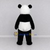 Custom Black and White Panda Mascot Costume Adult Full Body Suit for Wildlife Events Custom Black and White Panda Mascot Costume Adult Full Body Suit for Wildlife Events