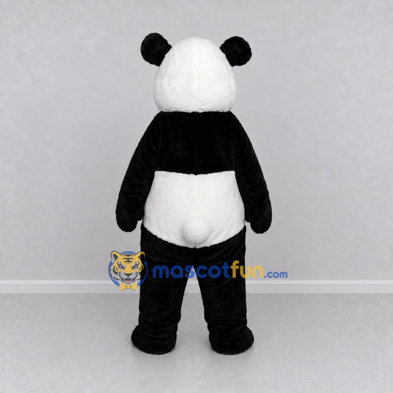 Custom Black and White Panda Mascot Costume Adult Full Body Suit for Wildlife Events Custom Black and White Panda Mascot Costume Adult Full Body Suit for Wildlife Events