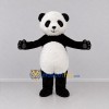 Custom Black and White Panda Mascot Costume Adult Full Body Suit for Children's Events Custom Black and White Panda Mascot Costume Adult Full Body Suit for Children's Events
