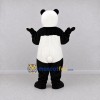 Custom Black and White Panda Mascot Costume Adult Full Body Suit for Children's Events Custom Black and White Panda Mascot Costume Adult Full Body Suit for Children's Events