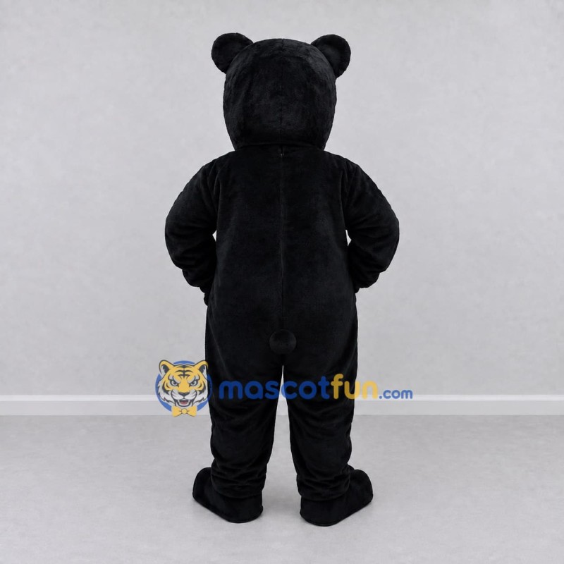 Custom Black and Tan Bear Mascot Costume Adult Full Body Suit for School Events Custom Black and Tan Bear Mascot Costume Adult Full Body Suit for School Events