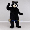 Custom Black and Cream Bear Mascot Costume Adult Full Body Suit for Wildlife Events Custom Black and Cream Bear Mascot Costume Adult Full Body Suit for Wildlife Events