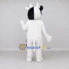 Custom Black and White Cow with Bow Tie Mascot Costume Adult Full Body Suit for Farm Events Custom Black and White Cow with Bow Tie Mascot Costume Adult Full Body Suit for Farm Events