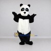 Custom Black and White Panda Mascot Costume Adult Full Body Suit for Children's Events Custom Black and White Panda Mascot Costume Adult Full Body Suit for Children's Events