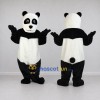 Custom Black and White Panda Mascot Costume Adult Full Body Suit for Children's Events Custom Black and White Panda Mascot Costume Adult Full Body Suit for Children's Events
