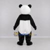 Custom Black and White Panda Mascot Costume Adult Full Body Suit for Children's Events Custom Black and White Panda Mascot Costume Adult Full Body Suit for Children's Events
