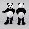 Custom Black and White Panda Mascot Costume Adult Full Body Suit for Wildlife Events Custom Black and White Panda Mascot Costume Adult Full Body Suit for Wildlife Events