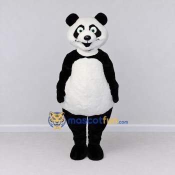 Custom Black and White Panda Mascot Costume Adult Full Body Suit for Children's Events Custom Black and White Panda Mascot Costume Adult Full Body Suit for Children's Events