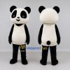 Custom Black and White Panda Mascot Costume Adult Full Body Suit for Children's Events Custom Black and White Panda Mascot Costume Adult Full Body Suit for Children's Events