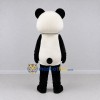 Custom Black and White Panda Mascot Costume Adult Full Body Suit for Children's Events Custom Black and White Panda Mascot Costume Adult Full Body Suit for Children's Events