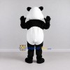 Custom Black and White Panda Mascot Costume Adult Full Body Suit for Children's Events Custom Black and White Panda Mascot Costume Adult Full Body Suit for Children's Events