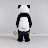 Custom Black and White Panda Mascot Costume Adult Full Body Suit for Children's Events Custom Black and White Panda Mascot Costume Adult Full Body Suit for Children's Events
