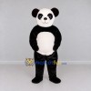 Custom Black and White Panda Mascot Costume Adult Full Body Suit for Children's Events Custom Black and White Panda Mascot Costume Adult Full Body Suit for Children's Events