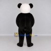 Custom Black and White Panda Mascot Costume Adult Full Body Suit for Children's Events Custom Black and White Panda Mascot Costume Adult Full Body Suit for Children's Events