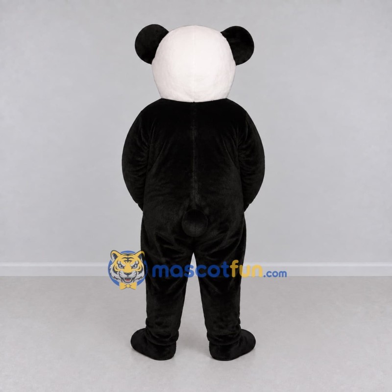 Custom Black and White Panda Mascot Costume Adult Full Body Suit for Children's Events Custom Black and White Panda Mascot Costume Adult Full Body Suit for Children's Events