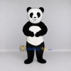 Custom Black and White Panda Mascot Costume Adult Full Body Suit for Children's Events Custom Black and White Panda Mascot Costume Adult Full Body Suit for Children's Events