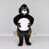 Custom Dark Brown and White Rodent Mascot Costume Adult Full Body Suit for Woodland Events