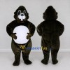 Custom Dark Brown and White Rodent Mascot Costume Adult Full Body Suit for Woodland Events