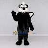 Custom Black and White Skunk Mascot Costume Adult Full Body Suit for Woodland Events Custom Black and White Skunk Mascot Costume Adult Full Body Suit for Woodland Events