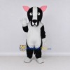 Custom Black and White Dog Mascot Costume Adult Full Body Suit for Pet Events Custom Black and White Dog Mascot Costume Adult Full Body Suit for Pet Events