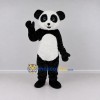 Custom Black and White Panda Mascot Costume Adult Full Body Suit for Children's Events Custom Black and White Panda Mascot Costume Adult Full Body Suit for Children's Events
