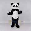 Custom Black and White Panda Mascot Costume Adult Full Body Suit for Children's Events Custom Black and White Panda Mascot Costume Adult Full Body Suit for Children's Events
