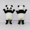 Custom Black and White Panda Mascot Costume Adult Full Body Suit for Children's Events Custom Black and White Panda Mascot Costume Adult Full Body Suit for Children's Events